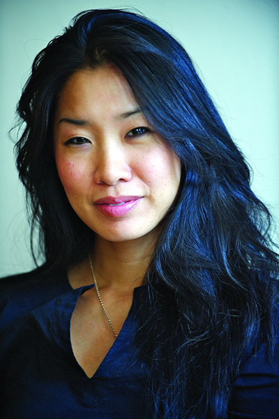portrait of Tina Chang smiling